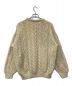 BLARNEY WOOLLEN MILLS (ブラーニー ウーレン ミルズ) アランニット ベージュ サイズ:L：3980円