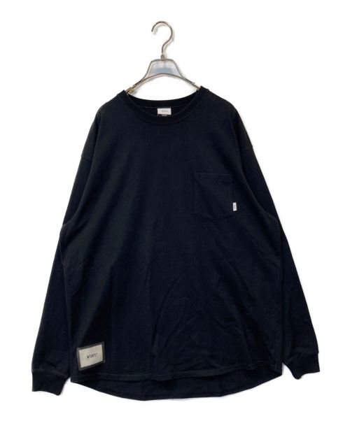 WTAPS（ダブルタップス）WTAPS (ダブルタップス) BLANK LS 02 / TEE. COPO ブラック サイズ: X 04の古着・服飾アイテム