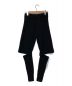 FUMIE=TANAKA (フミエタナカ) slit rib knit pants ブラック サイズ:1 未使用品：14800円