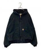 CarHarttカーハート）の古着「DUCK ACTIVE JACKET THERMAL LINED」｜ブラック