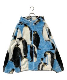 SUPREME（シュプリーム）の古着「Penguins Hooded Fleece Jacket」｜ブルー