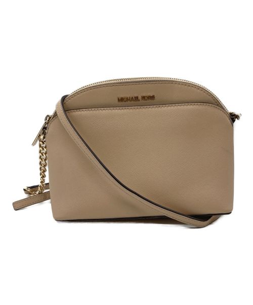 MICHAEL KORS（マイケルコース）MICHAEL KORS (マイケルコース) EMMY MD CROSSBODY / ショルダーバッグ ベージュの古着・服飾アイテム