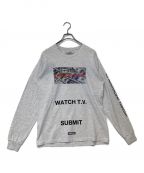 NEIGHBORHOODネイバーフッド）の古着「WATCH T.V. SUBMIT」｜グレー