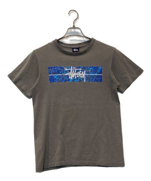 OLD STUSSY（オールドステューシー）OLD STUSSY (オールドステューシー) プリントTシャツ ベージュ サイズ:Sの古着・服飾アイテム