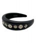 TOGA ARCHIVES (トーガアーカイブス) LEATHER HEADBAND 1 ブラック サイズ:表記なし：17000円