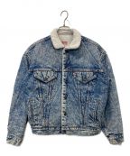 LEVI'Sリーバイス）の古着「1980s 57528デニムボアジャケット」｜ブルー