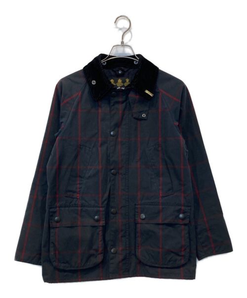 Barbour（バブアー）Barbour (バブアー) SL BEDALE 裏地ペイスリーチェック柄オイルドジャケット ブラック サイズ:36の古着・服飾アイテム