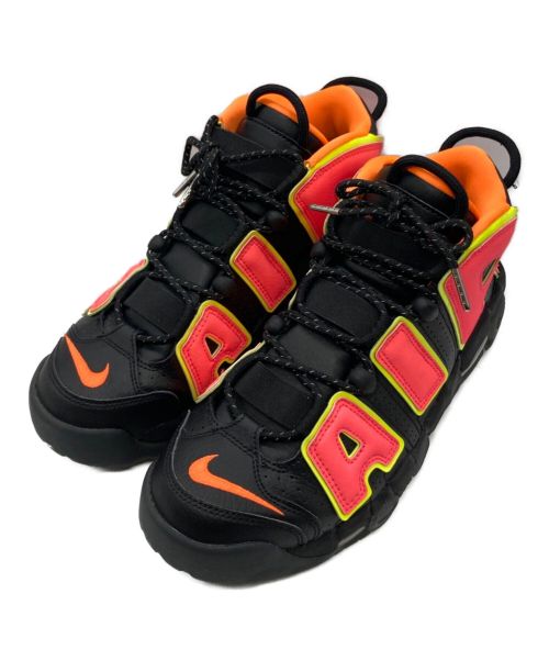 NIKE（ナイキ）NIKE (ナイキ) W NIKE AIR MORE UPTEMPO ブラック×レッド サイズ:27.5cmの古着・服飾アイテム