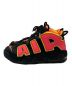 NIKE (ナイキ) W NIKE AIR MORE UPTEMPO ブラック×レッド サイズ:27.5cm：9800円