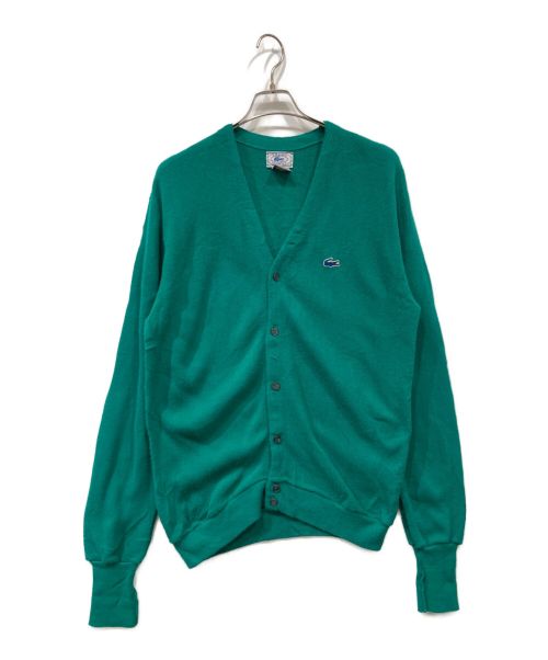 IZOD LACOSTE（アイゾッド ラコステ）IZOD LACOSTE (アイゾッド ラコステ) ニットカーディガン グリーン サイズ:表記なしの古着・服飾アイテム