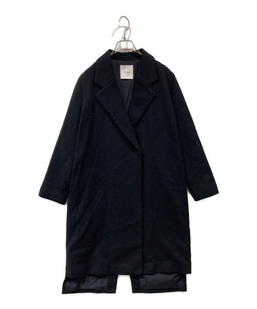 CLANE（クラネ）CLANE (クラネ) BACK CROSS COAT/ ブラック サイズ:36の古着・服飾アイテム