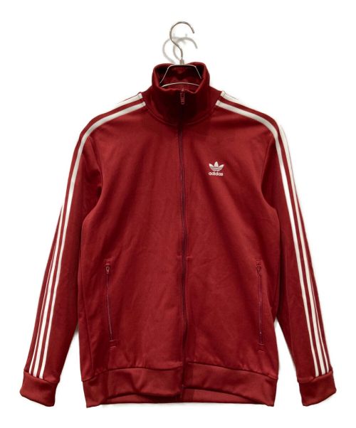 adidas（アディダス）adidas (アディダス) トラックジャケット レッド サイズ:Lの古着・服飾アイテム