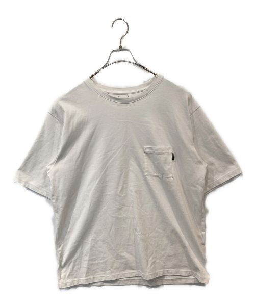 THE NORTH FACE（ザ ノース フェイス）THE NORTH FACE (ザ ノース フェイス) S/S Ringer Tee ホワイト サイズ:Lの古着・服飾アイテム