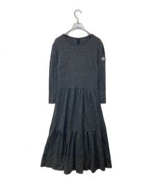 BORDERS at BALCONY（ボーダーズアットバルコニー）の古着「MELTON JERSEY DRESS」｜グレー