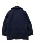 WTAPS (ダブルタップス) BLACKWATCH COAT  / Pコート ネイビー サイズ:X 02：15800円