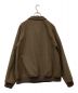 Re: (クラストレザーリュック) Wool blend knit Drizzler Jacket ブラウン サイズ:M：5800円