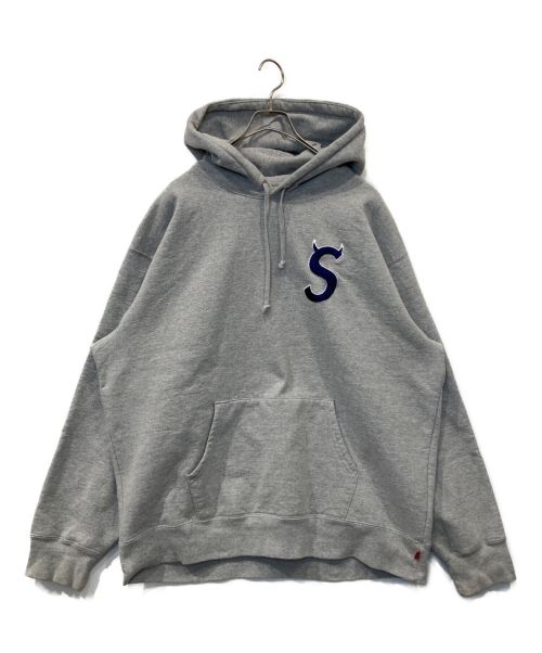 SUPREME（シュプリーム）Supreme (シュプリーム) S LOGO Hooded Swetshirt グレー サイズ:XXLの古着・服飾アイテム