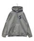 Supreme（シュプリーム）の古着「S LOGO Hooded Swetshirt」｜グレー