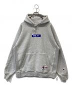 MILK FED.×Championミルクフェド×チャンピオン）の古着「SWEAT HOODIE」｜グレー