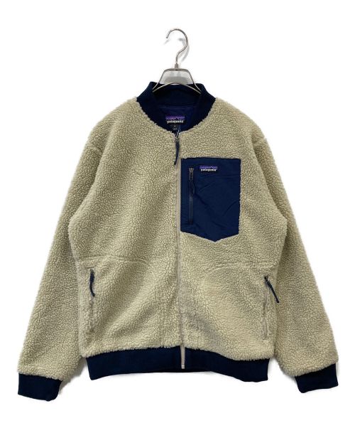 Patagonia（パタゴニア）Patagonia (パタゴニア) RETRO-X BOMBER JACKET アイボリー サイズ:Mの古着・服飾アイテム