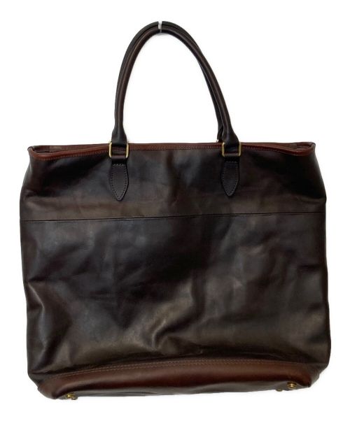 vasco（バスコ）vasco (バスコ) LEATHER NELSON 2WAY BAG ブラウンの古着・服飾アイテム