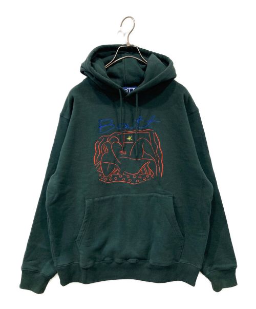 BoTT（ボット）BoTT (ボット) Real Love Pullover Hoodie グリーン サイズ:Lの古着・服飾アイテム