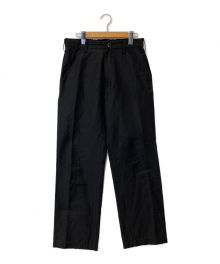 PORT BY ARK（ポートバイアーク）の古着「Easy Trousers」｜ブラック