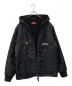 中古・古着 SUPREME (シュプリーム) 18AW Sherpa Lined Nylon Zip Up Jacket / 裏ボアシェルパナイロンジップジャケット ブラック サイズ:M：17800円