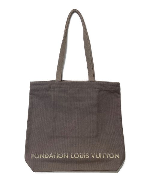 FONDATION LOUIS VUITTON（フォンダシオンルイヴィトン）FONDATION LOUIS VUITTON (フォンダシオン ルイ・ヴィトン) トートバッグ グレーの古着・服飾アイテム