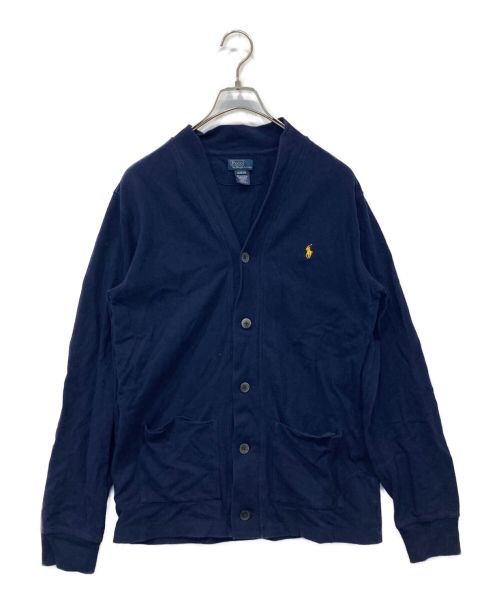 POLO RALPH LAUREN（ポロ・ラルフローレン）POLO RALPH LAUREN (ポロ・ラルフローレン) コットンカーディガン ネイビー サイズ:XLの古着・服飾アイテム