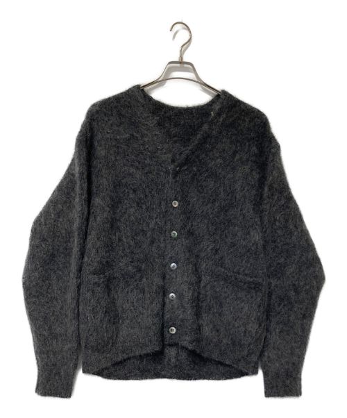 crepuscule（クレプスキュール）crepuscule (クレプスキュール) Mohair V/N Cardigan グレー サイズ:1の古着・服飾アイテム