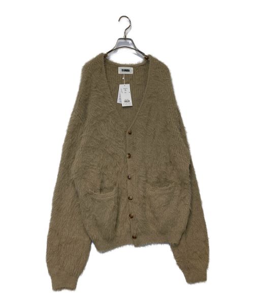 VIAVANDA（ヴィアヴァンダ）VIAVANDA (ヴィアヴァンダ) BIG SHAGGY CARDIGAN ベージュ サイズ:FREE 未使用品の古着・服飾アイテム