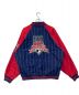 GENUINE MERCHANDISE (ジェニュイン マーチャンダイズ) 【古着】90s MLB MIRAGE indians インディアンス スタジャン レッド×ネイビー サイズ:XXL：6800円