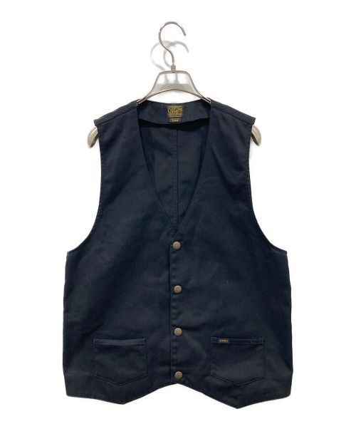 COOTIE PRODUCTIONS（クーティープロダクツ）COOTIE PRODUCTIONS (クーティープロダクツ) Engineer Work Vest ブラック サイズ:Lの古着・服飾アイテム