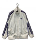 Needlesニードルズ）の古着「23SS MR284 Track Jacket - Poly Smooth」｜パープル×アイボリー