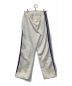 Needles (ニードルズ) Track Pant - Poly Smooth パープル×アイボリー サイズ:S：19000円