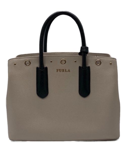 FURLA（フルラ）FURLA (フルラ) 2WAYショルダーバッグ ベージュの古着・服飾アイテム