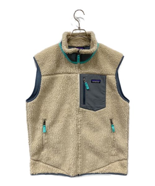 Patagonia（パタゴニア）Patagonia (パタゴニア) クラシックレトロXベスト Classic Retro-X Vest 23048 アイボリー サイズ:Lの古着・服飾アイテム