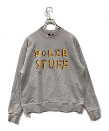 JOURNAL STANDARD relume×POLeR（ジャーナルスタンダード レリューム×ポーラー）の古着「別注 ロゴスウェット」｜グレー