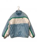 SUPREME×LACOSTEシュプリーム×ラコステ）の古着「19AW Puffy Half Zip Pullover/ハーフジッププルオーバー」｜スカイブルー