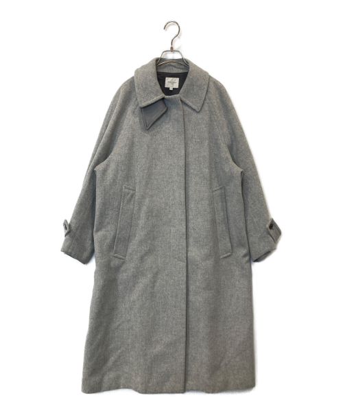 Demi-Luxe Beams（デミルクス ビームス）Demi-Luxe Beams (デミルクス ビームス) ロングステンカラーコート グレー サイズ:36の古着・服飾アイテム