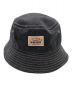 中古・古着 stussy (ステューシー) Canvas Workgear Bucket Hat インディゴ：3980円