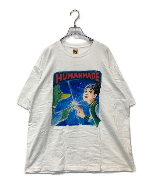 HUMAN MADE（ヒューマンメイド）HUMAN MADE (ヒューマンメイド) Keiko Sootome (ソオトメケイコ) コラボTシャツ ホワイト サイズ:2XLの古着・服飾アイテム