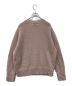 UNITED ARROWS (ユナイテッドアローズ) MOHAIR/W クルーネックニット ピンク サイズ:FREE：4800円