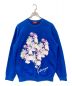 KENZO（ケンゾー）の古着「【古着】花柄プリントスウェット」｜ブルー