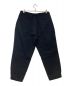 LOOPE (ルーペ) EASY TROUSERS 生地 z / ウールコットンキャバリーツイル ブラック サイズ:35：9000円