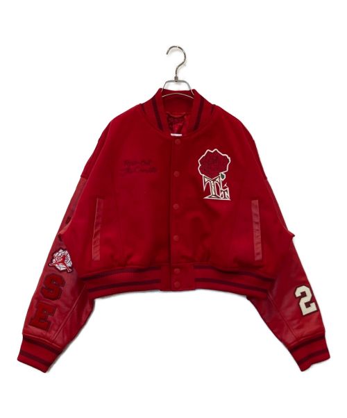 JORDAN BRAND（ジョーダン ブランド）JORDAN BRAND (ジョーダン ブランド) VARSITY JKT / バーシティージャケット レッド サイズ:Lの古着・服飾アイテム