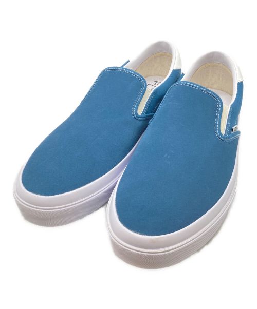 VANS（バンズ）VANS (バンズ) BEAMS PLUS (ビームスプラス) SSZ (エスエスズィー) コラボスリッポン ブルー サイズ:27.5cmの古着・服飾アイテム