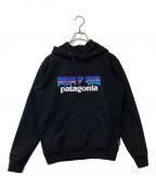 Patagoniaパタゴニア）の古着「P-6ロゴ・アップライザル・フーディ」｜ブラック