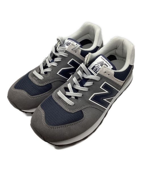 NEW BALANCE（ニューバランス）NEW BALANCE (ニューバランス) ローカットスニーカー / ML574EI2 ネイビー サイズ:US 7.5の古着・服飾アイテム